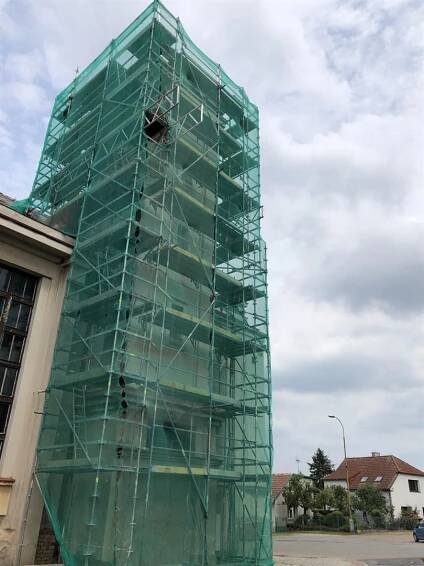 Pronájem fasádního a prostorové lešení I SL Holding cz s.r.o. 
