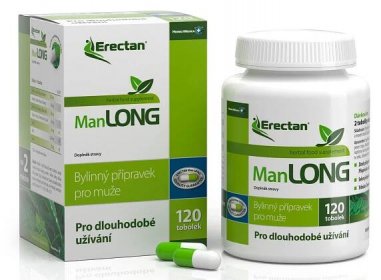 Erectan ManLONG na podporu erekce a sexuálního zdraví