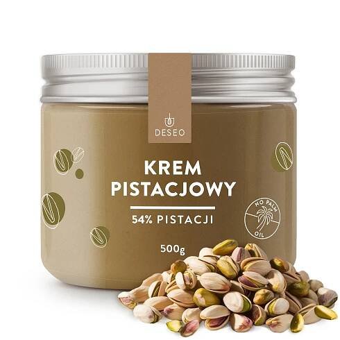 Pistáciový krém 500 g DESEO 54% PISTÁCIÍ Krém z pistácií