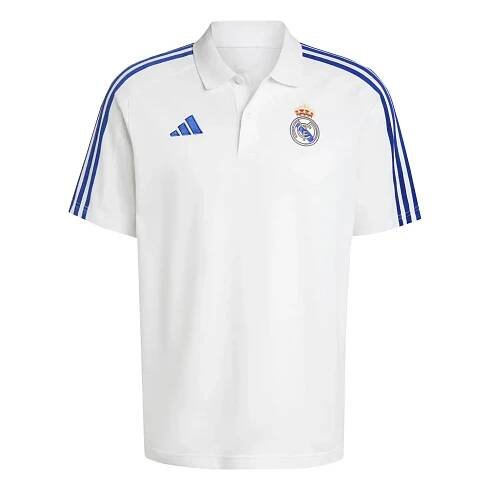 Adidas Real Madrid pánská polokošile bílá velikost XL (188 cm)