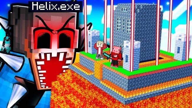 HELIX.EXE vs Nejzabezpečenější Minecraft Dům!