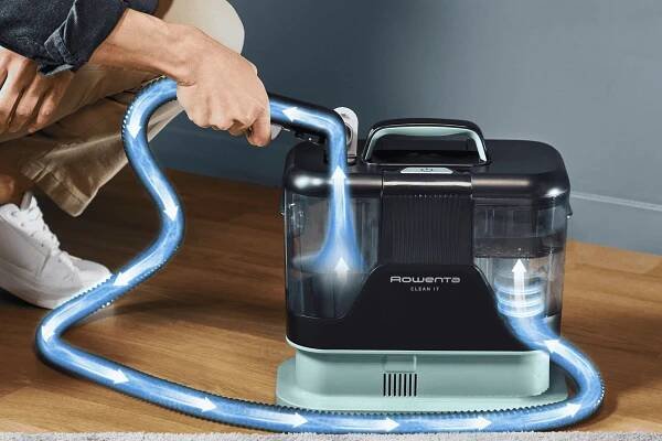 Čistič skvrn a tepovač Rowenta Clean It IN5021F0 Eukalyptový/Černý