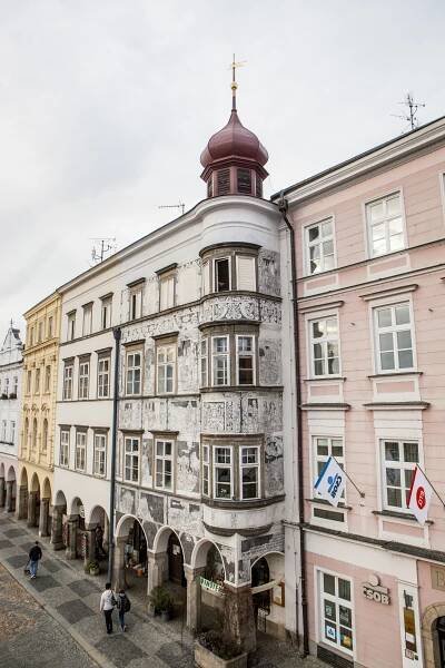Vycházkový okruh historickou částí Jindřichova Hradce - Městské informační centrum Jindřichův Hradec