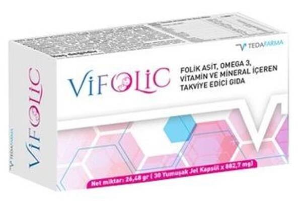 Vifolic 30 Soft Jel Kapsül