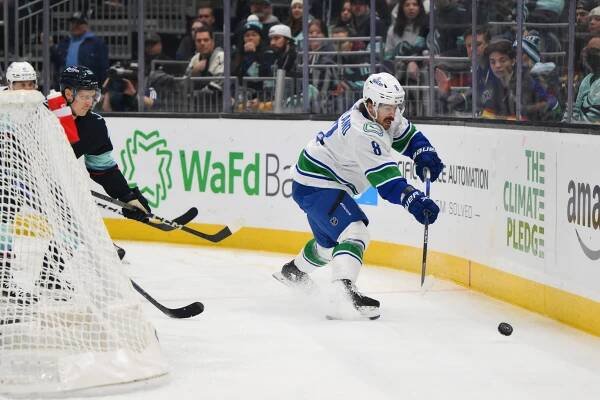 NHL: Vancouver Canucks at Seattle Kraken