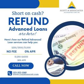 Refund Advanced Loans Services – Count On Scott