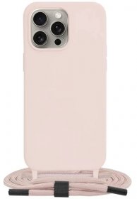 Zadní kryt Techsuit na mobil iPhone 15 Pro Max pudrový se šňůrkou za 249.0 Kč – Áčkové ceny