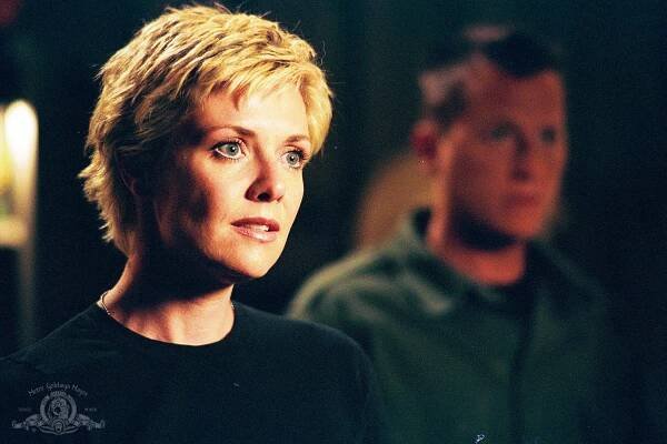 Hvězdná brána - Kouřová clona - Z filmu - Amanda Tapping