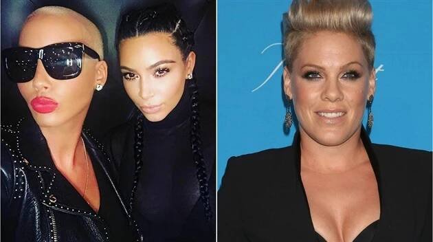 Hollywoodská válka pokračuje. Pink opovrhuje nahou Kim Kardashian