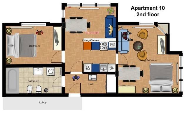 Ubytování ve 2+1 + kk v centru Karlových Varů Karlovy Vary Holiday Apartments IV • Firmy.cz
