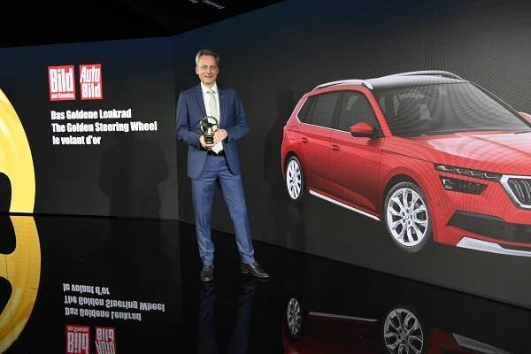 Nová ŠKODA KAMIQ získala ocenění Golden Steering Wheel - Škoda Storyboard