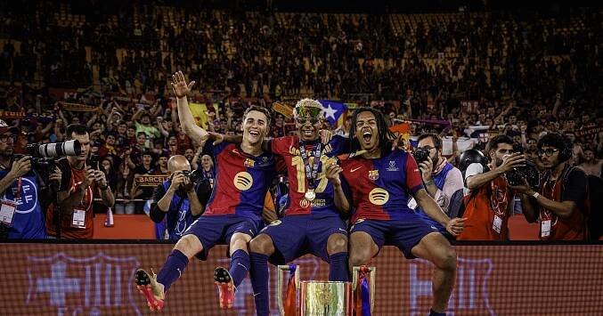 Barcelona musí po oslavách potvrdit roli favorita proti Interu, ten je taktéž vyčerpaný