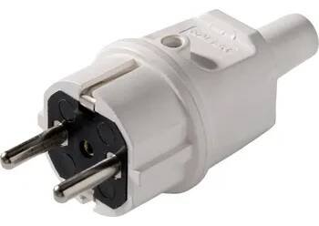 Martin Kaiser 514/kws zástrčka PVC  250 V bílé vápno IP44