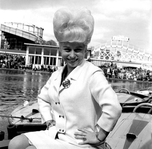 Barbara Windsor Photographed, 1963.