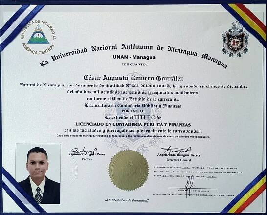 congratulate Cesar Augusto Romero González – Fundación A. Jean Brugger