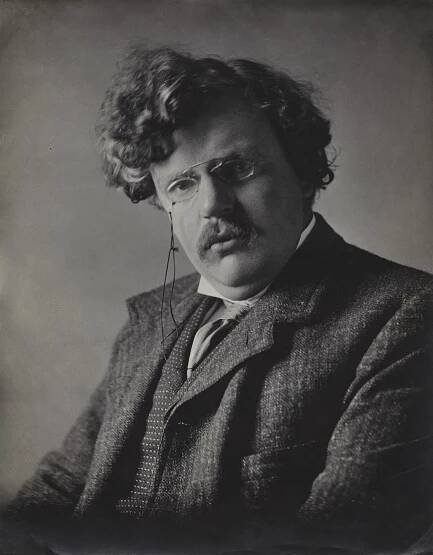 Gilbert Keith Chesterton foto