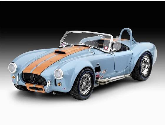 Revell 07708 65 Shelby Cobra 427 model auta, stavebnice 1:24
