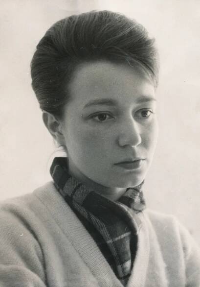 Charlotta Pocheová, později Kotíková, v roce 1961