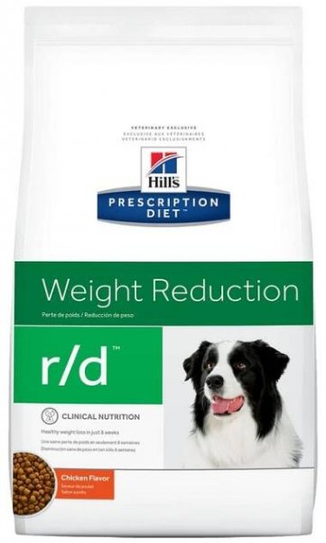 Hill's Diet r/d Weight Reduction Kura granule pre psy 1,5 kg