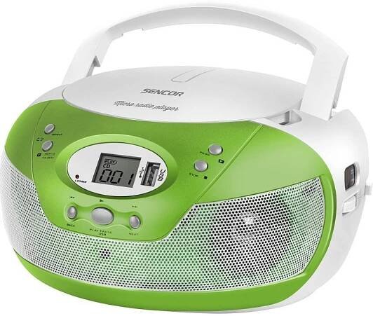 SENCOR SPT 229 GN Rádio s CD/USB/MP3 35044945