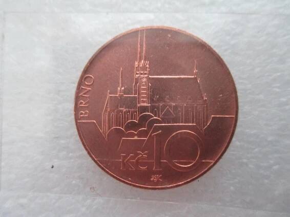 Mince 10 kč 2003 UNC TOP STAV