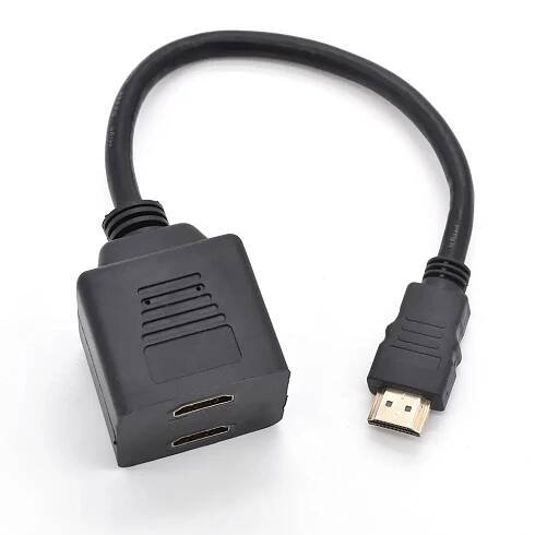 PremiumCord Adapter HDMI rozdvojka M - 2x F konektory | KRUP