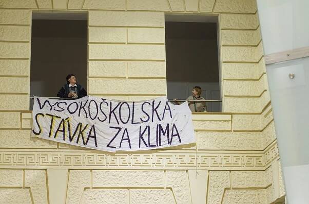 „Když se spojíme, tak můžeme něco změnit,“ vzkazuje členka Univerzity za klima Brno, Klára Jelínková