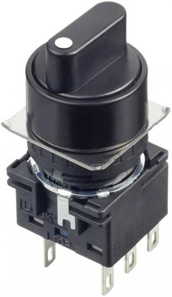 Idec LB1S-3T6 LB1S-3T6 otočný spínač 220 V 5 A Počet pozic přepínače 3 3 x 45 ° IP65 1 ks