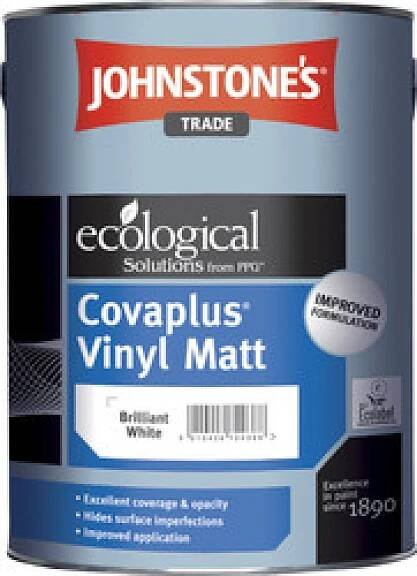 Johnstones Covaplus Vinyl Matt White 5 L