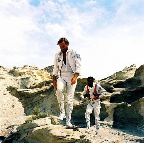 Charlton Heston, Jeff Burton - Planeta opic - Z filmu