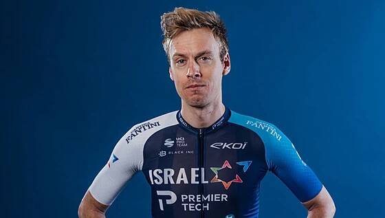 Jan Hirt v dresu Israel–Premier Tech.
