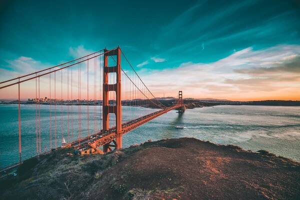 Fotka: Golden Gate Bridge v San Francisku