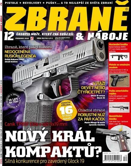 Časopis Zbraně & náboje 12/18