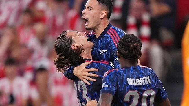 Arsenal create incredible new Champions League record against Athletic Bilbao as super subs make club history