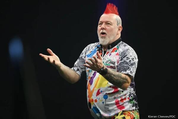 Peter Wright poprvé po více než 11 letech vypadl z elitní šestnáctky žebříčku PDC Order of Merit