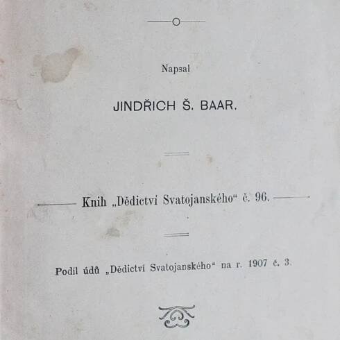Několik povídek - Jindřich Šimon Baar - knihobot.cz