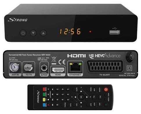 Set-top box Strong SRT 8222, Dual | eberry.cz
