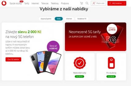 Vodafone - Recenze, testy a zkušenosti Duben 2024