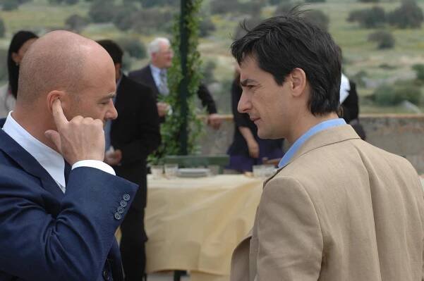 Komisař Montalbano - Rovné možnosti - Z filmu - Luca Zingaretti, Peppino Mazzotta