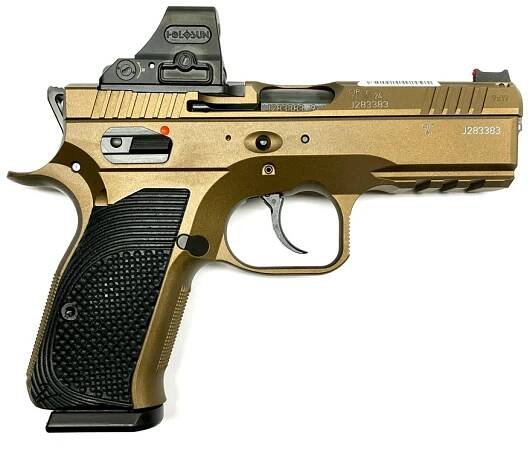 CZ SHADOW 2 Compact Burn Bronze + Holosun
