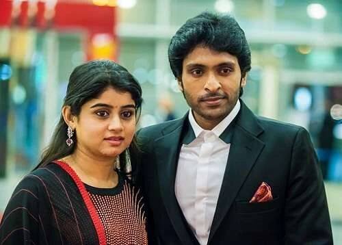 Vikram Prabhu wife Lakshmi Ujjaini | Celebrity family wiki