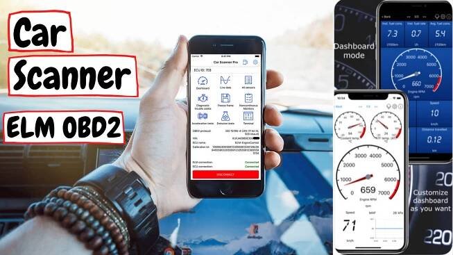 CAR SCANNER ELM OBD 2 (DPF): Aplikace, software návod (česky)