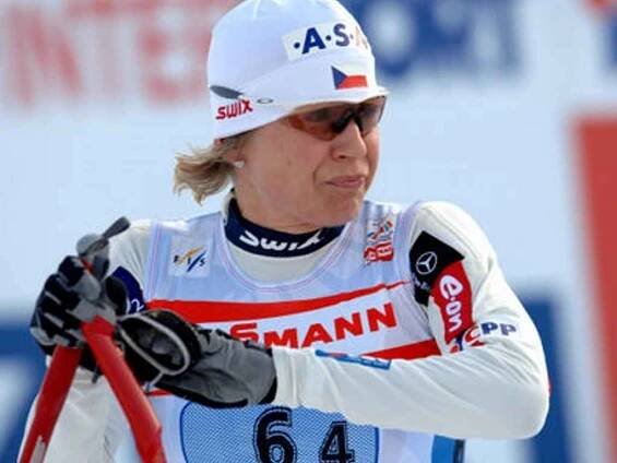 Že by při vimperské olympiádě už jela nová Katka Neumannová.
