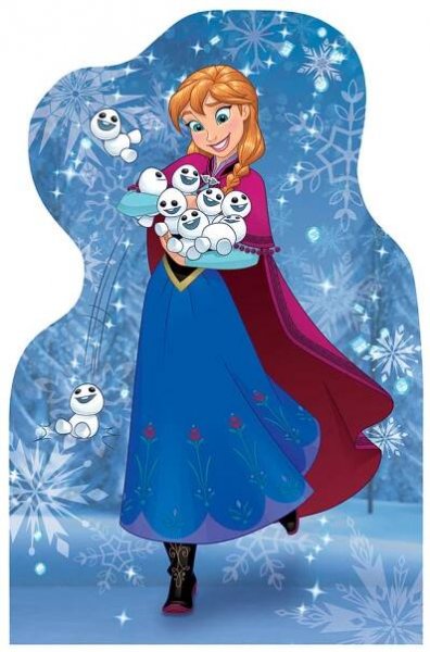 Dino FROZEN: Zimní pohádka puzzle 4x54 dílků – Obchodiště.cz