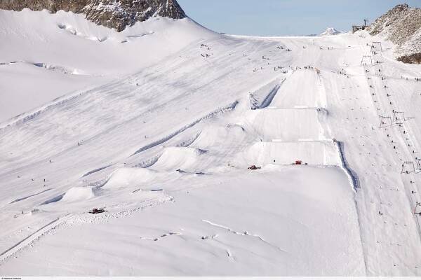 Hintertux Lyžařské středisko - Mapa sjezdovek Hintertuxer Gletscher
