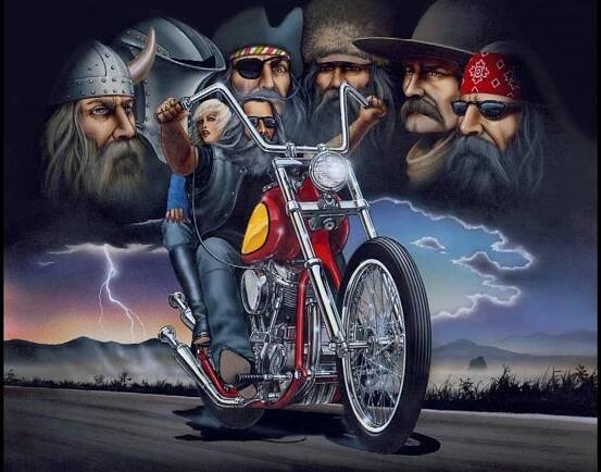Easy Riders Men Wallpaper