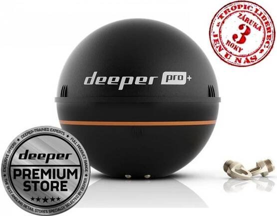 Deeper Pro+ Fishfinder nahazovací sonar WiFi s GPS