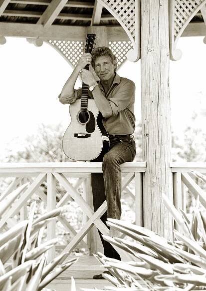 Musician Roger Waters at home in Barbados. Roger Waters was the bassist and primary songwriter for the band Pink Floyd from 1964 to 1985. | Location: St. James, Barbados.