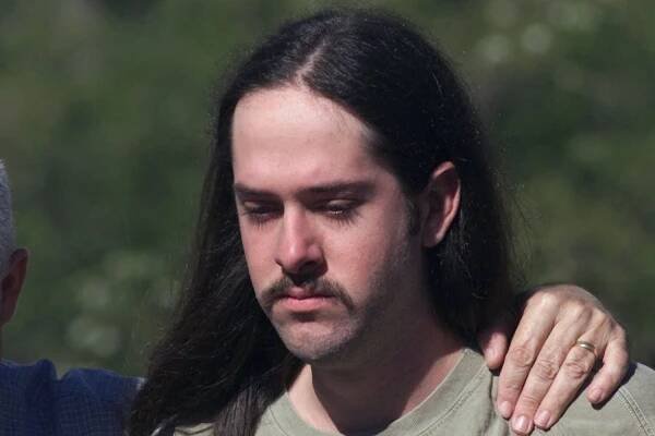 Forrest Welborn at the Travis County Jail on December 10, 1999 in Austin, Texas