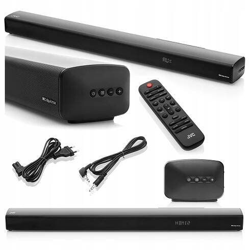 soundbar 2.1 bluetooth reproduktor pro televizor subwoofer AUX PILOT 120W JVC